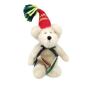 H.B. Bearwish Boyds Birthday Bear Vintage 2001 Retired 903003 8 Inches Plush